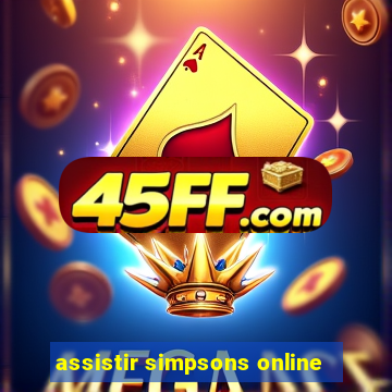 assistir simpsons online